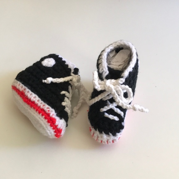 Other - Cottagecore Converse crochet booties